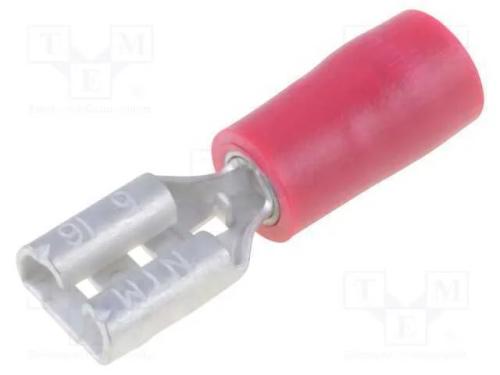 Conetor: plano, 4,8mm, 0,5mm, macho, 0,75÷1,25mm2.