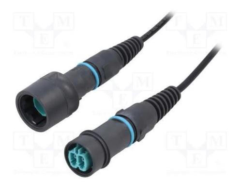 Patchcords de fibra óptica, PIN: 2, Multi modo du.