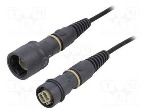 Patchcords de fibra óptica, PIN: 2, Multi modo du.