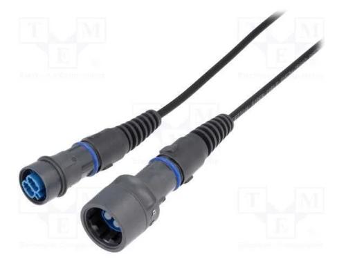 Patchcords de fibra óptica, PIN: 2, duplex de pas.