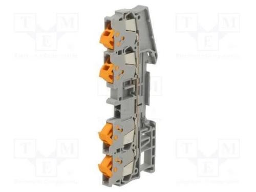 Splice terminal: rail, 35mm2, ways: 1, terminals:.