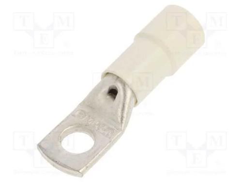 Terminal: anel tubular, M10, : 10,5mm, 50mm2, cer.