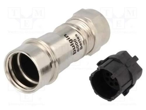 Conector: redondos, ficha, macho, PIN: 16, sem co.