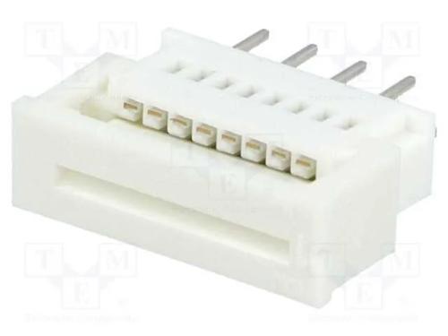 Conector: FFC/FPC, simples, PIN: 8, ZIF, THT, 200.