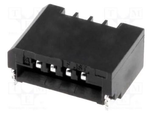 Conector: FFC/FPC, horizontais, PIN: 4, Non-ZIF, .