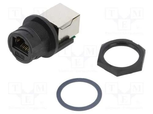 Conector, PIN: 8, Cat: 5e, plástico, Sistema: 8p8.
