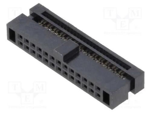 13+13 Pos. Female Dil Ribbon Cabo Connector