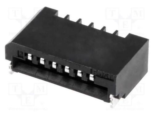 Conector: FFC/FPC, horizontais, PIN: 6, Non-ZIF, .