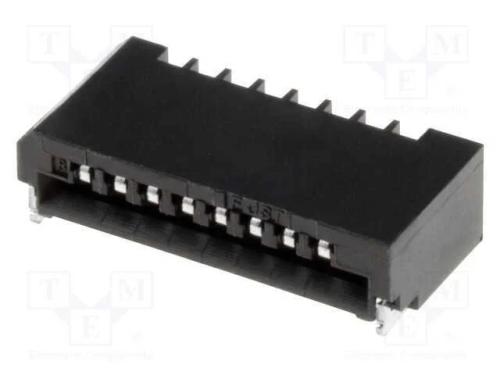 Conector: FFC/FPC, horizontais, PIN: 8, Non-ZIF, .