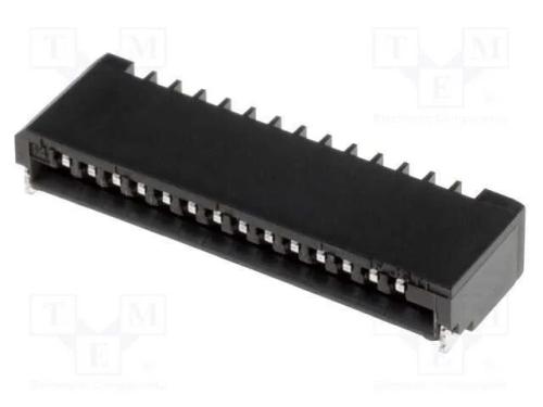 Conector: FFC/FPC, horizontais, PIN: 14, Non-ZIF,.