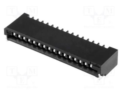 Conector: FFC/FPC, horizontais, PIN: 16, Non-ZIF,.