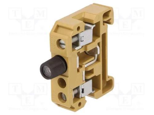 Conector: de carril, 1,5÷10mm2, faixas: 1, braçad.