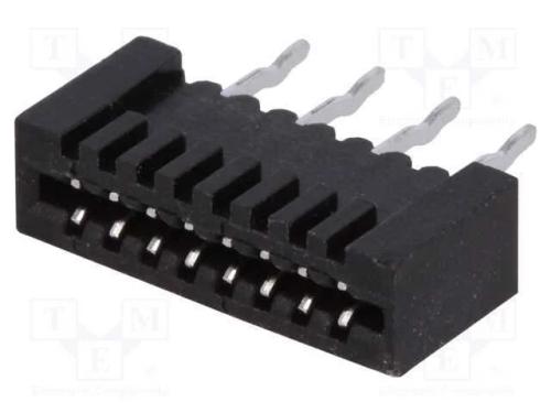 Conector: FFC/FPC, simples, PIN: 8, Non-ZIF, THT,.