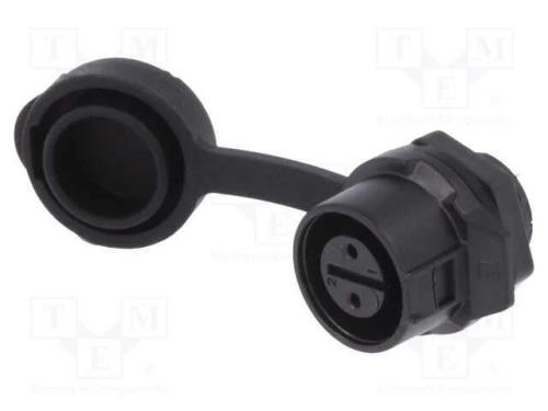 Conector: Redondos, Tomada, Tamanho 12, 02, Fêmea, Pin: 2, Ao Trinco