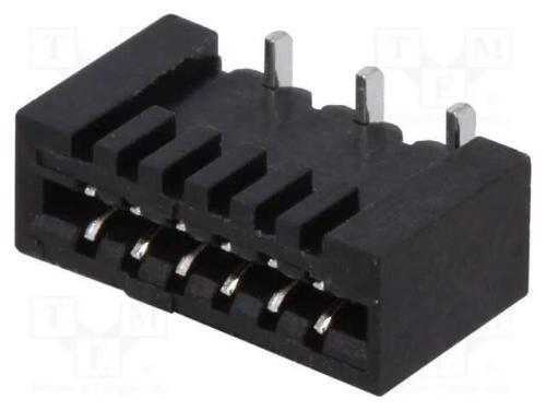 Conector: FFC/FPC, verticais, PIN: 6, Non-ZIF, SM.
