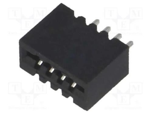 Conector: FFC/FPC, horizontais, PIN: 4, Non-ZIF, .