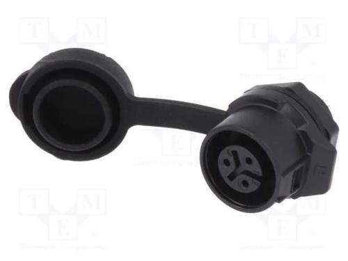 Conector: Redondos, Tomada, Tamanho 12, 02, Fêmea, Pin: 3, Ao Trinco