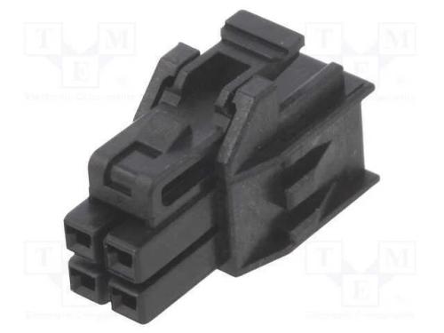 NANO-FIT RCPT HSG DLR 4CKT TPA BLK