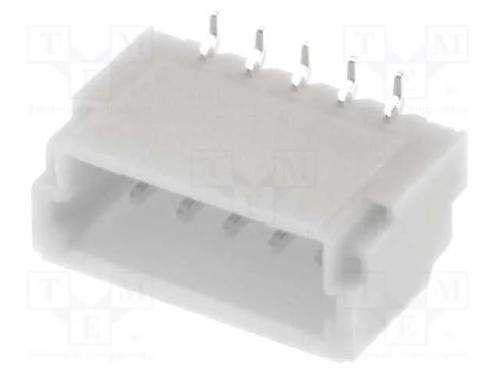 Tomada, Fio-Placa, Macho, Sh,Sr, 1mm, Pin: 5, Smt, 50v, 1a, -25&divide;85c