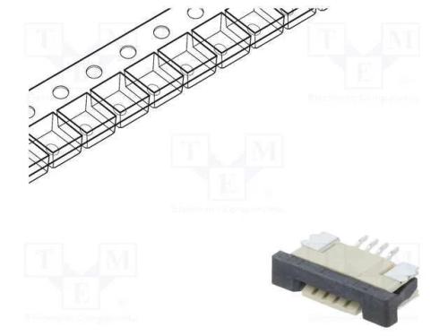 Conector: FFC/FPC, horizontais, PIN: 4, ZIF, SMT,.