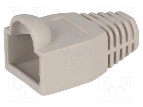 Revestimento de Pino Rj45, 6,5mm, Cinzenta