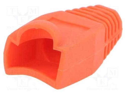 Revestimento de Pino Rj45, 6,5mm, Vermelho