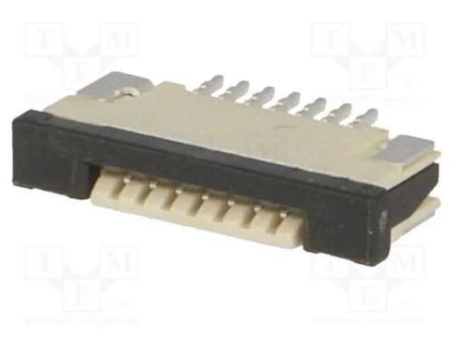 Conector: FFC/FPC, horizontais, PIN: 7, contactos.