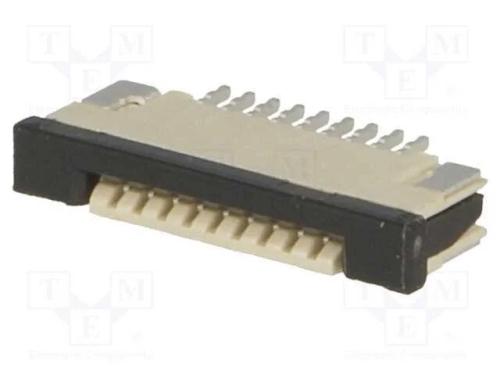 Conector: FFC/FPC, horizontais, PIN: 9, contactos.