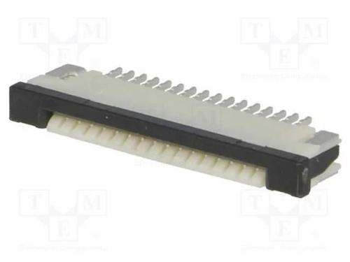 Conector: FFC/FPC, horizontais, PIN: 16, contacto.