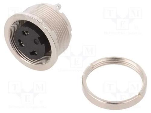Conector: M16, Tomada, 581,680,682, Fêmea, Pin: 3, Não Blindados