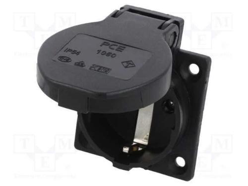 Conector: de alimentação, tomada, 2P+PE, 250VAC, .