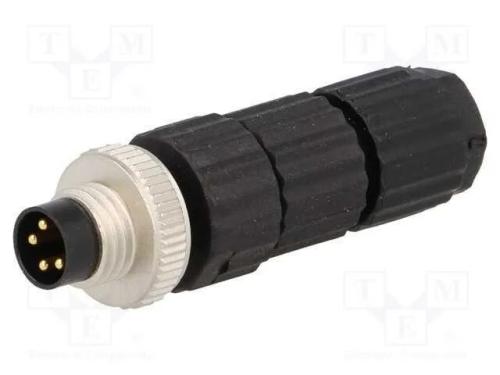 Conector: M8, macho, PIN: 4, simples, com cabo, f.