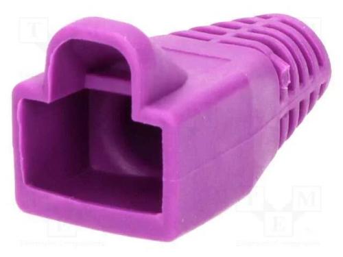 Revestimento de Pino Rj45, 6mm, Roxo
