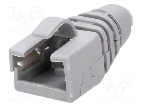 Revestimento de Pino Rj45, Cinzento Claro