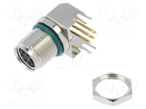 Conector: M8, fêmea, PIN: 5, angulares 90, para P.