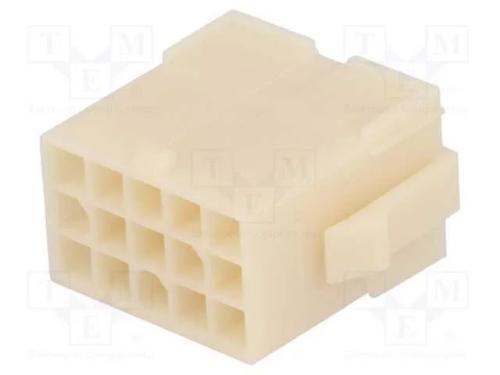 Ficha, Fio-Fio, Macho, Mini Universal Mate-N-Lok, 4,14mm, Pin: 15