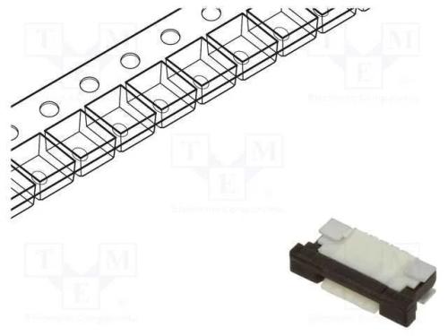 Conector: FFC/FPC, horizontais, PIN: 4, ZIF, SMT,.