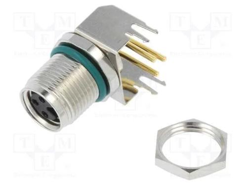 Conector: M8, fêmea, PIN: 3, angulares 90, tomada.