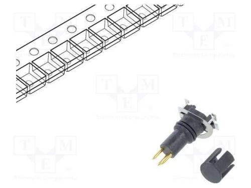 Conector: M8, macho, PIN: 3, verticais, para PCB,.