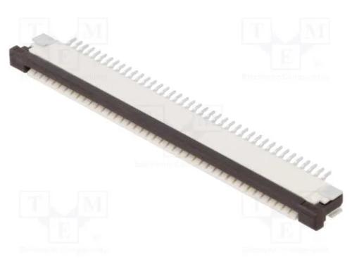 Conector: FFC/FPC, horizontais, PIN: 40, ZIF, SMT.