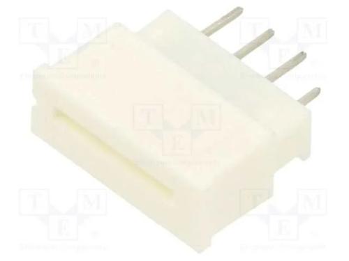Conector: FFC/FPC, simples, PIN: 6, ZIF, THT, Eas.