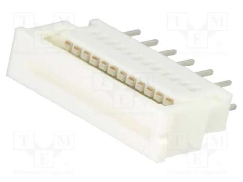 Conector: FFC/FPC, simples, PIN: 12, ZIF, THT, Ea.