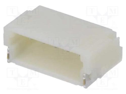 Tomada, Fio-Placa, Macho, 1mm, Pin: 5, Smt, 50v, 1a, Estanhado, 20mo