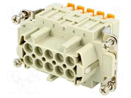 Conector: HDC, inserto de contatos, fêmea, CSH, P.