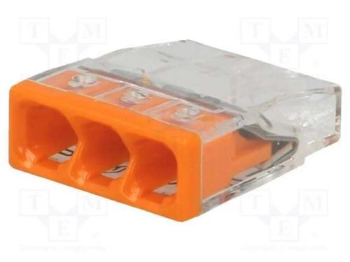 Conector rápido, 2273, aperto de molas, 0,5÷2,5mm.
