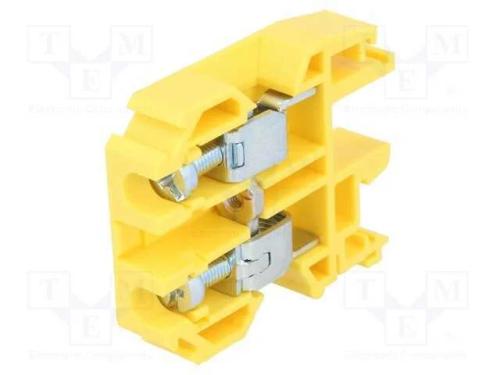 Conector: de carril, 1,5÷10mm2, faixas: 1, braçad.
