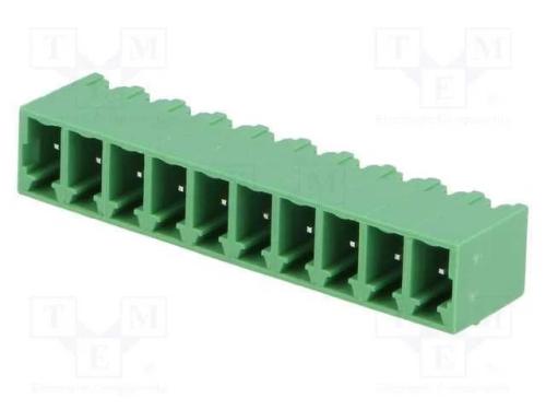 Bloco terminal separável, 3,81mm, faixas: 10, sim.