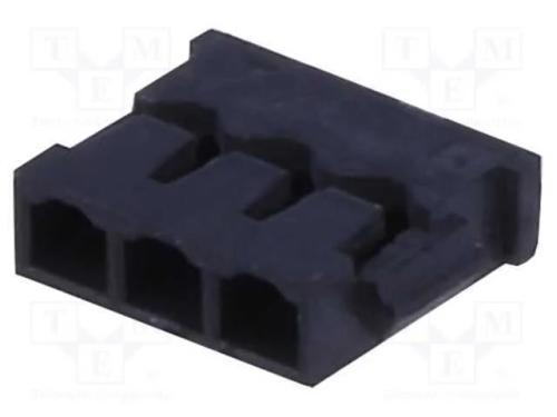 Ficha, Fio-Placa, F&ecirc;mea, 1,2mm, Pin: 3, Idc, com Cabo, -25&divide;85c, 50v
