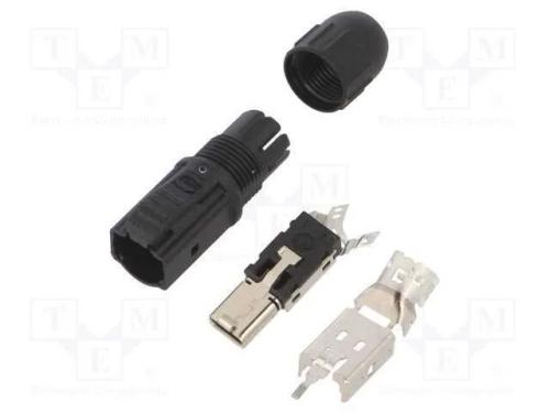 Conector: Single Pair Ethernet, Ficha, T1 Industrial, Macho