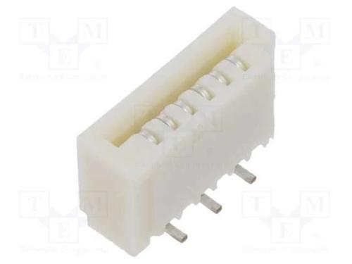 Conector: FFC/FPC, verticais, PIN: 6, Non-ZIF, SM.